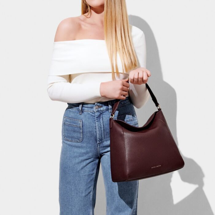 Katie Loxton Heidi Shoulder Bag - Plum